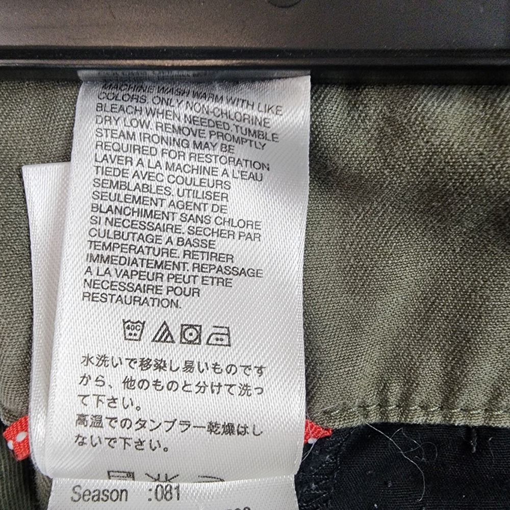 The North Face Pants Womens Size 8 Regular Olive Green Cargo Utility Hiking - Picture 10 of 14